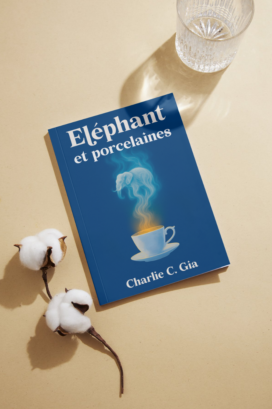 Éléphant et porcelaines