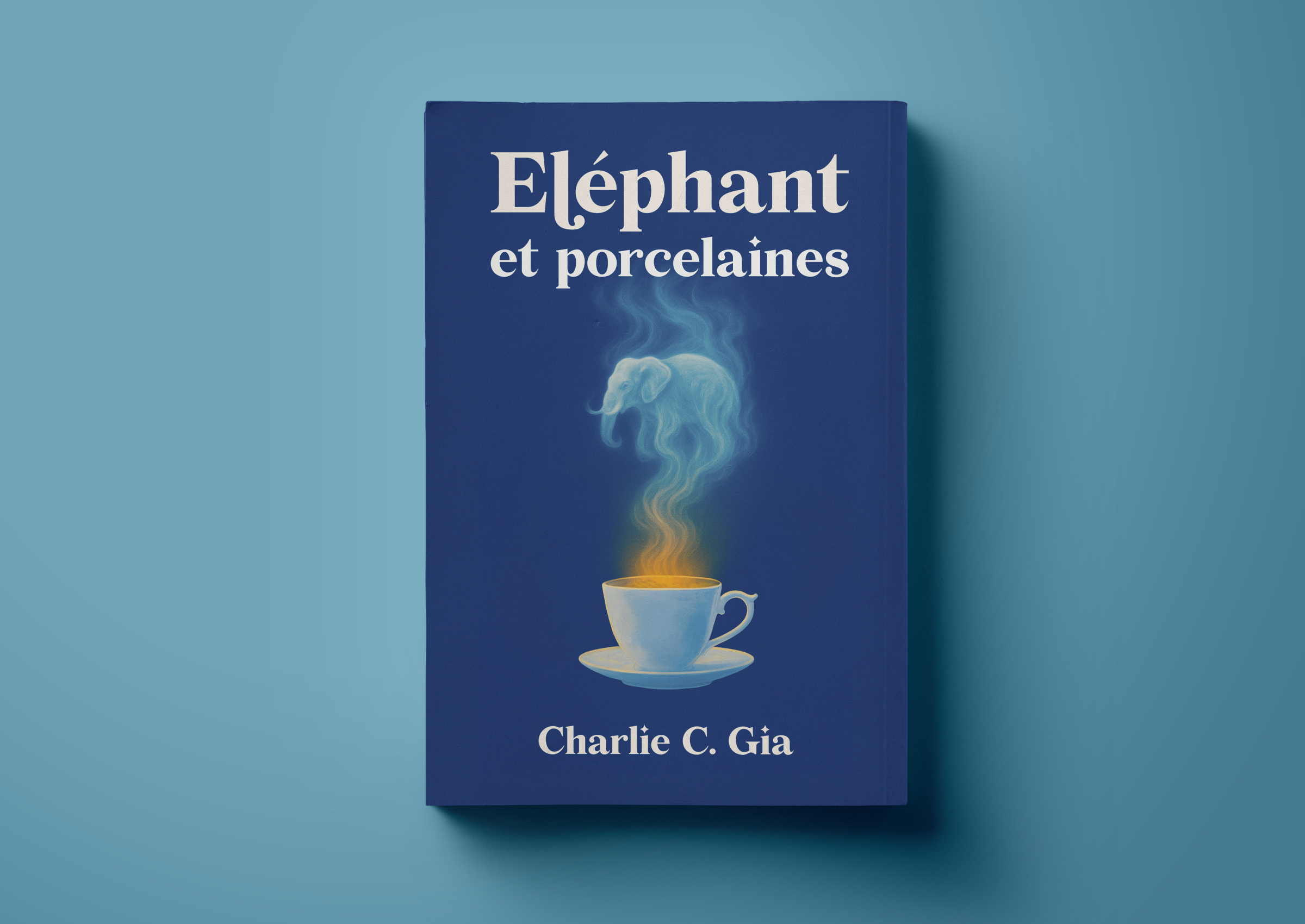 Éléphant et porcelaines